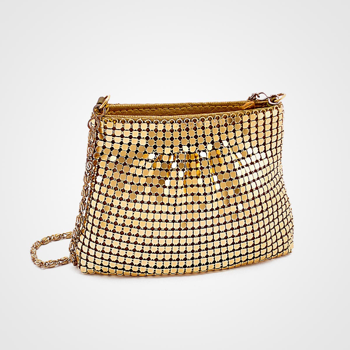 خرید Bright Gold Purse With Chain از نیما الکترونیک